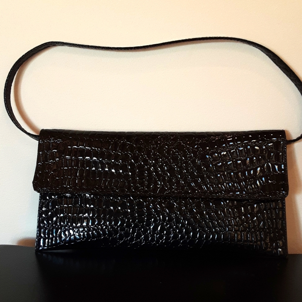 💖💖💖-NWOT Croc Embossed Shoulder/Portfolio/Clutch Bag
